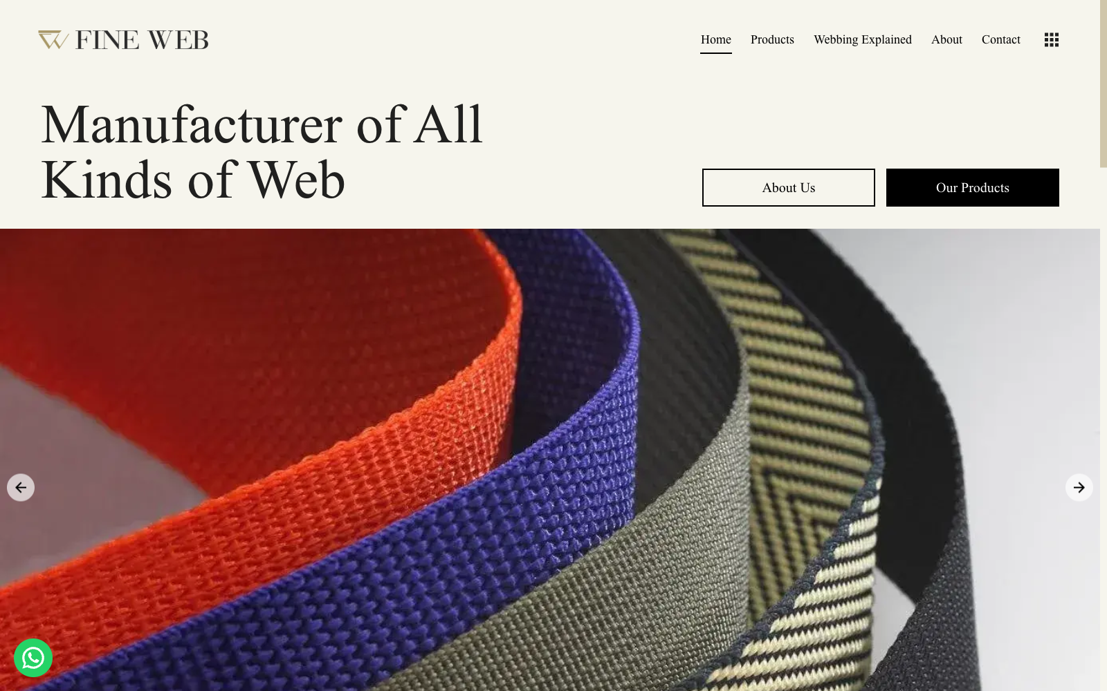 A 40-year manufacturer, rebranded online.